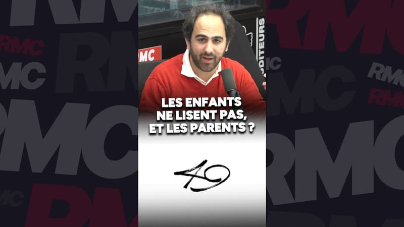 Des Livres RMC : les enfants ne lisent pas, et les parents ?
