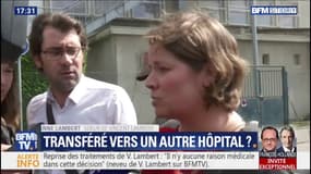 Sœur de Vincent Lambert: "On attend son transfert avec impatience"