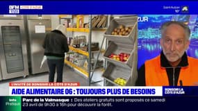 Alpes-Maritimes: le président de la banque alimentaire rappelle qu'il manque des bénévoles