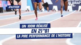 Athlétisme : Un 100m réalisé en 21"81, la pire performance de l'histoire