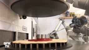 Ce robot inventé par des Français fabrique seul des pizzas