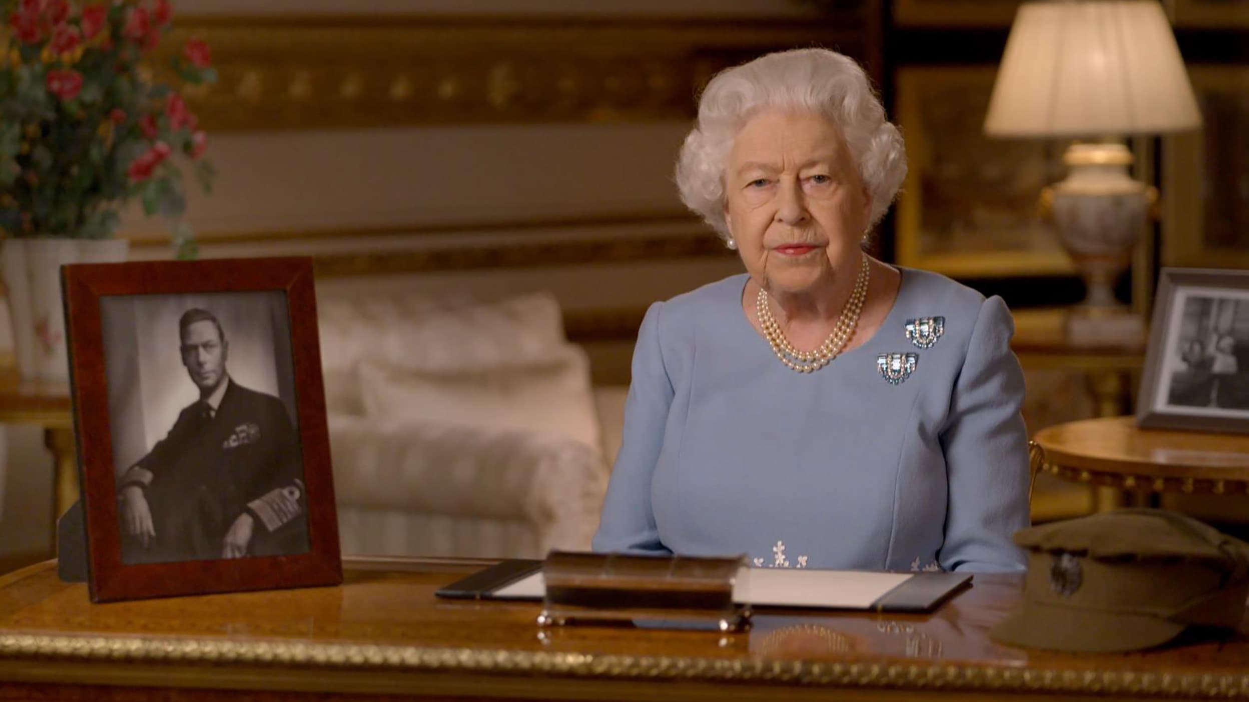 Allocution de la reine d'Angleterre: un message personnel pour le 8-Mai