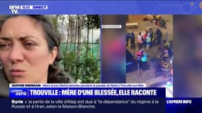 "Elle n'a pas beaucoup dormi": la mère d'une fillette blessée lors de la parade de Noël de Trouville témoigne