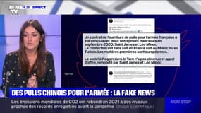 Des pulls chinois pour l'armée française ? La fakenews reprise par de nombreux politiques