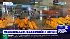 Alpes-de-Haute-Provence: à Manosque, la baguette a augmenté de 5 centimes