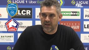 Troyes 3-0 Lille : "C'est troublant", Gourvennec pointe l'arbitrage