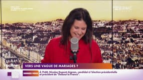 Il n'y a eu que 155 000 mariages en 2020