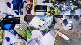 Les soldats russes utilisent depuis des mois des drones pour frappes les civils de Kherson en Ukraine. Document BFMTV du 8 mai 2025.