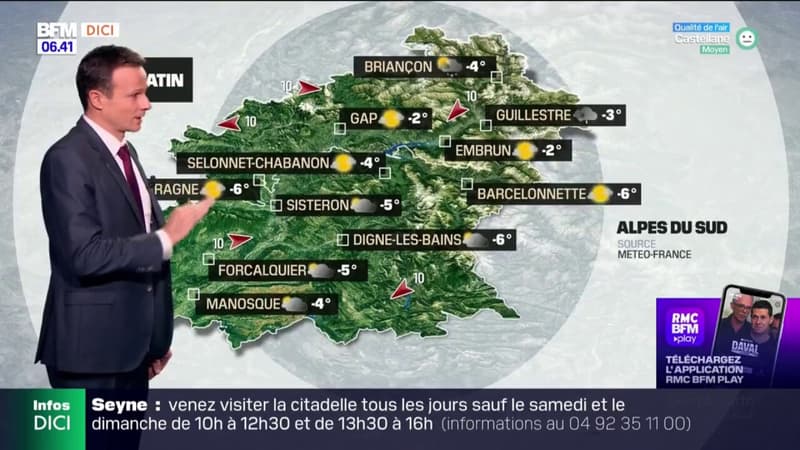 Météo Alpes du Sud: des gelées avant le retour du soleil ce mardi, jusqu'à 13°C à Manosque