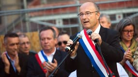 Le maire d'Orange Jacques Bompard à Orange, le 5 octobre 2013.