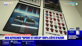 Noël: des affiches "sport et déco" 100% Côte d'Azur