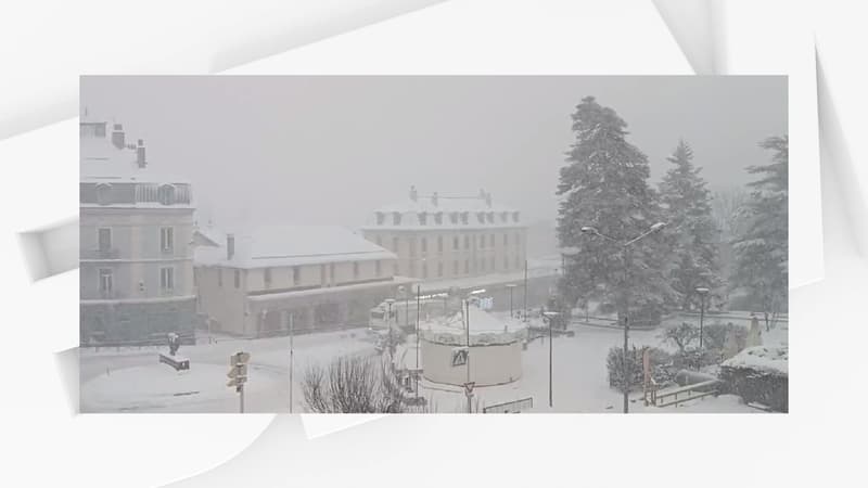 Jusqu'à 15 cm: d'importantes chutes de neige ce vendredi à Briançon
