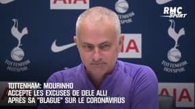 Tottenham: Mourinho accepte les excuses de Dele Alli après sa blague sur le coronavirus