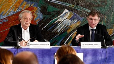 Dominique Maraninchi (à gauche) vient de prendre la tête de la nouvelle Agence du médicament