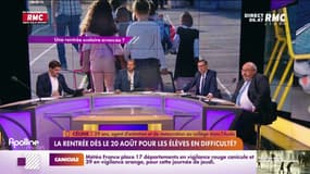Une rentrée scolaire avancée dès le 20 août pour les élèves en difficulté ?
