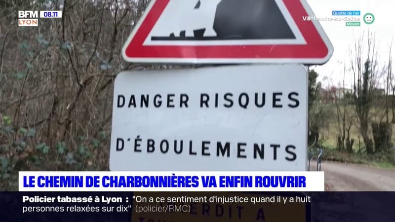 Rhône: le chemin de Charbonnières va enfin rouvrir