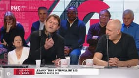 Il amène des douilles de flash-balls en plateau pour montrer ce que les manifestants "se prennent en pleine poire"