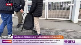 Harcèlement scolaire : que faire après le questionnaire ?