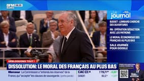 Dissolution : le moral des français au plus bas