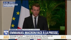 La conférence de presse d'Emmanuel Macron à Abidjan - 29/11