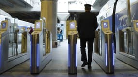 La gare Montparnasse, à Paris. (Photo d'illustration) - PATRICK KOVARIK / AFP