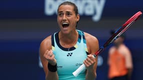 Caroline Garcia à Miami le 25 mars 2024