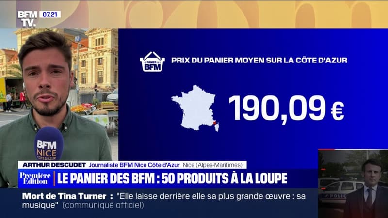 Le panier de BFM Côte d'Azur, le plus cher de France avec le prix des couches pour bébés supérieur à la moyenne nationale