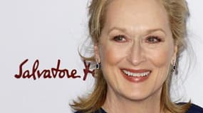 Meryl Streep lors de la première de "La Dame de Fer" à New York. L'actrice américaine sera honorée par le Festival du film de Berlin qui lui remettra en février un Ours d'or pour couronner l'ensemble de sa carrière. /Photo prie le 13 décembre 2011/REUTERS
