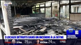 La Seyne-sur-Mer: un incendie s'est déclaré ce matin dans trois locaux d'accueil