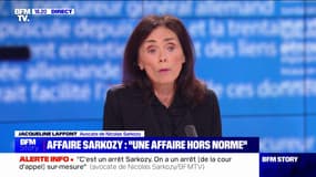 Jacqueline Laffont, avocate de Nicolas Sarkozy: "On a eu le sentiment d'avoir un arrêt sur-mesure"