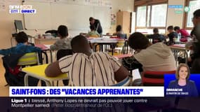 "Je n'avais pas envie de rester à la maison": des élèves volontaires participent aux "vacances apprenantes" à Saint-Fons