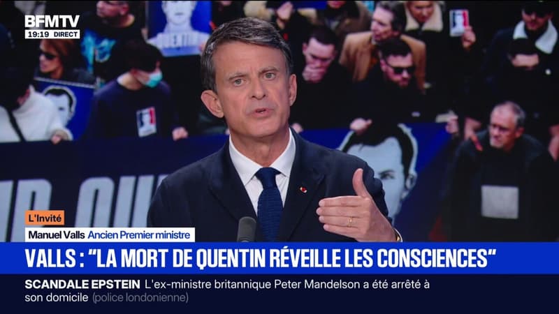 Manuel Valls, ancien Premier ministre, souhaite "ni LFI, ni le RN" aux élections municipales