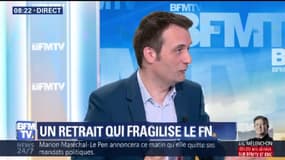 Florian Philippot nie les "raisons politiques" du retrait de Marion Maréchal-Le Pen
