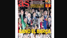 La Une du journal espagnol As, le 27 avril 2025