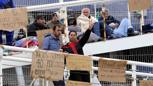 Parmi les réfugiés syriens réclamant l'asile en Angleterre, quarante ont engagé une grève de la faim