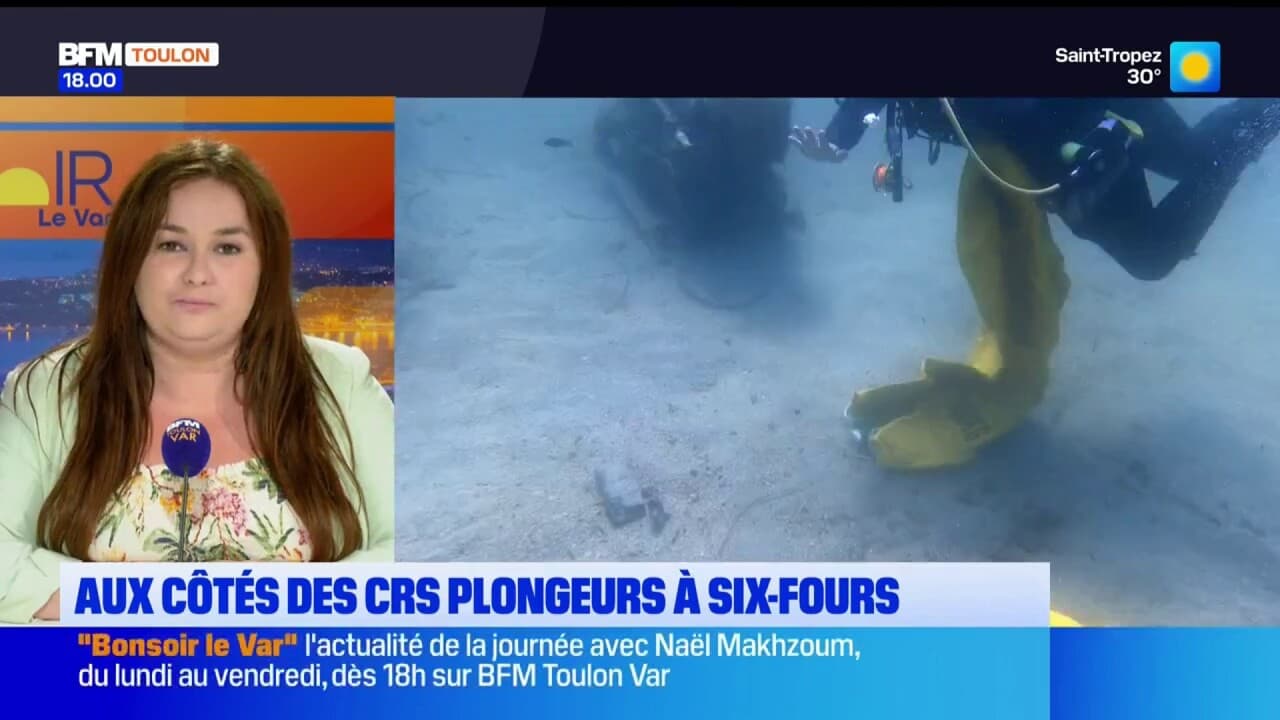 Six-Fours : au coeur de la formation des CRS plongeurs