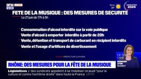 Rhône: des mesures de sécurité dévoilées pour la fête de la musique