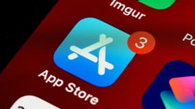 L'App Store sur un iPhone.