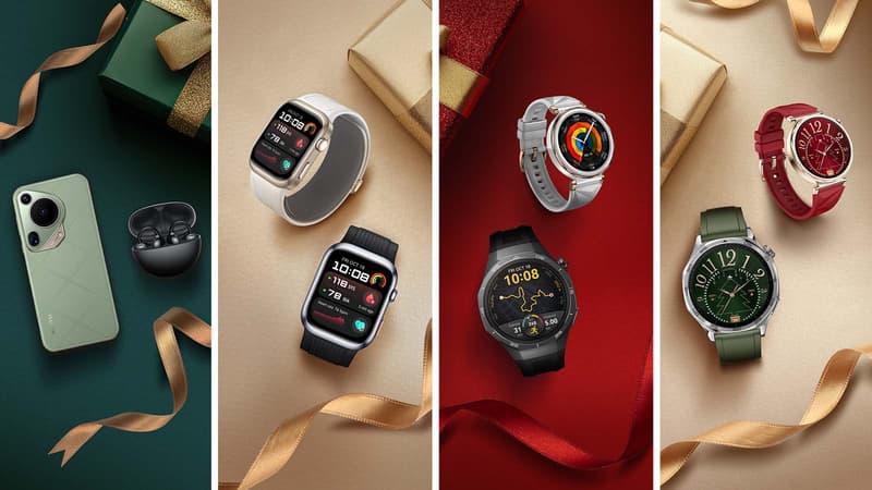 Huawei fait son festival de Noël : des remises inédites et des cadeaux sur tout l'écosystème connecté
