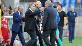 Laurent Nicollin et Rolland Courbis