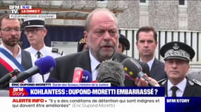 Éric Dupond-Moretti: "Pour moi, la prison, c'est la sanction et la réinsertion"