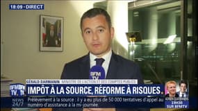 Impôt à la source : "Tout est prêt, le mérite en revient aux agents qui travaillent beaucoup" explique Gérald Darmanin