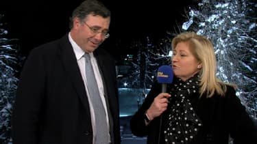 Patrick Pouyanné était l'invité de BFM Business, depuis Davos.