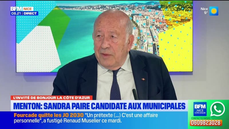 Municipales à Menton: Yves Juhel ne se déclare pas candidat mais pointe la menace de l'extrême droite