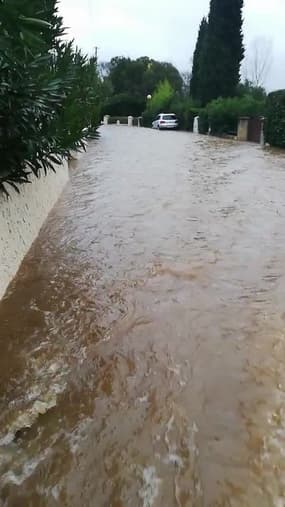 Inondations à Grimaud (Var) - Témoins BFMTV