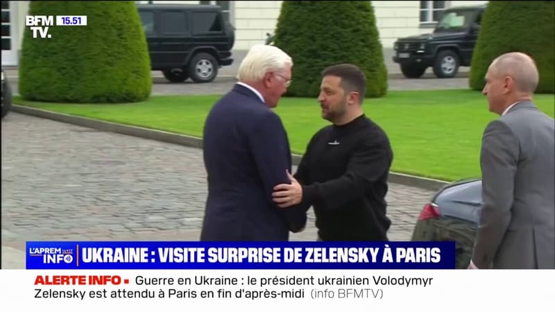 Le président ukrainien Volodymyr Zelensky est attendu à Paris en fin d'après-midi