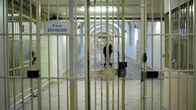 Couloirs de la prison de Fresnes, dans le Val-de-Marne