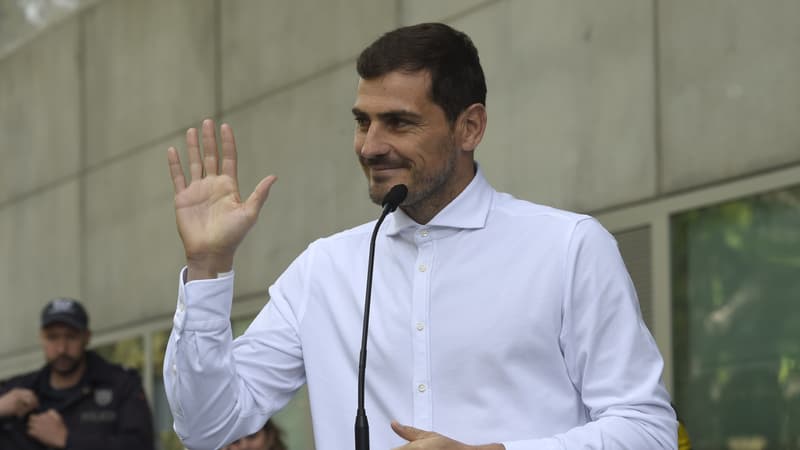 Le gardien espagnol Iker Casillas, à Porto le 6 mai 2019