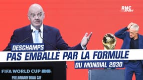 Deschamps pas vraiment emballé par la formule de la Coupe du monde 2030 sur 3 continents