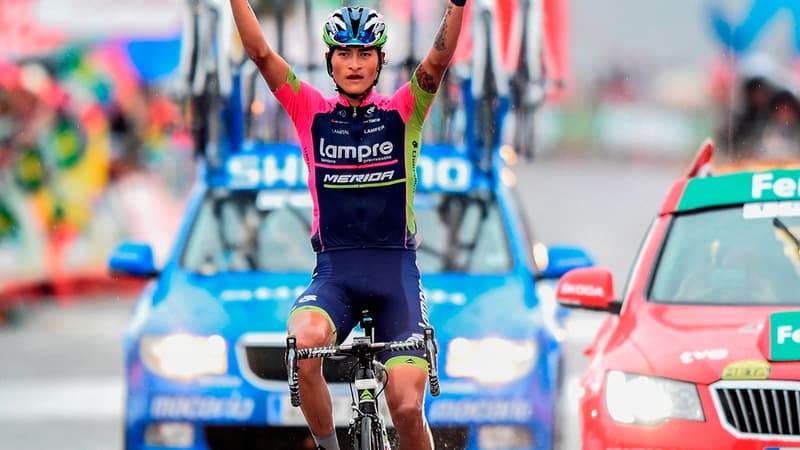 Winner Anacona s'est imposé en solitaire lors de la 9e étape de la Vuelta